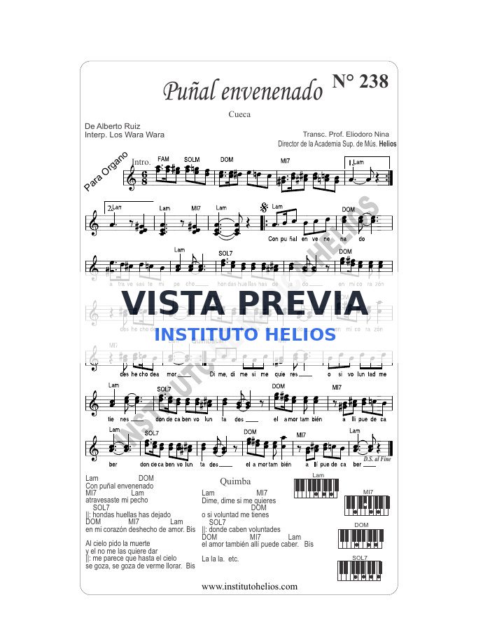 Vista previa de Con puñal envenenado